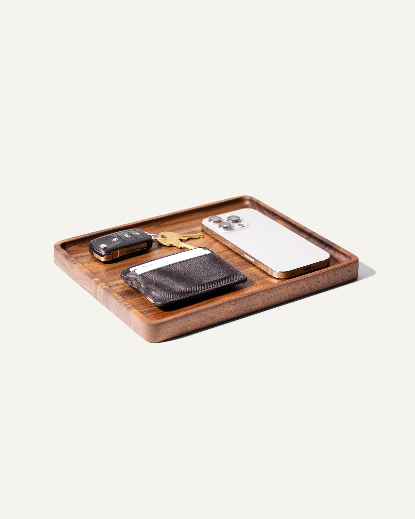 The modhaus solid wood catch all tray